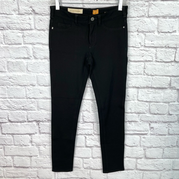 Pilcro & The Letterpress Black Serif Jeans Size 27 - Picture 1 of 4